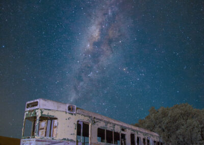 Brisbane Tram Under the Milky Way